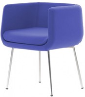 Stoel Oddset met 4-poots frame