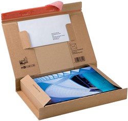 Colompac verzenddoos voor tablets tot 10 inch CP066, ft 30 x 21,2 x 4,3 cm, bruin