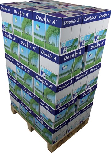Double A Premium printpapier ft A4, 80 g, pallet van 200 pakken van 500 vel-2