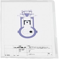 Durable L-map A4, transparant, 10 stuks