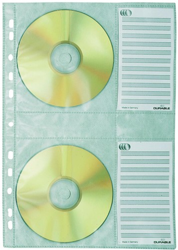 Durable ringbandhoes voor CD/DVD