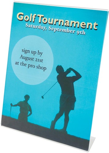 Deflecto Folderhouder L-voet ft A5