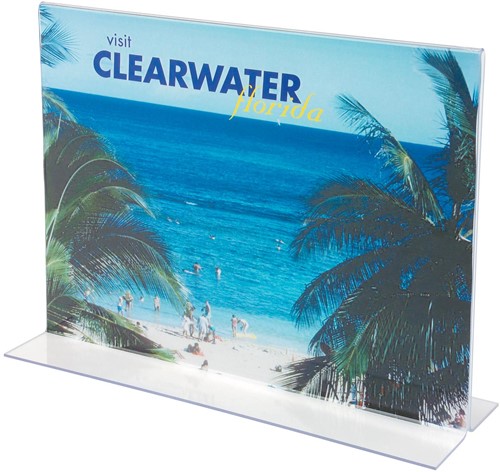 Deflecto folderhouder T-voet landscape, ft A4