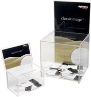 Deflecto ideeënbus met folderhouder, ft 20,5 x 13,5 x 16,5 cm-2