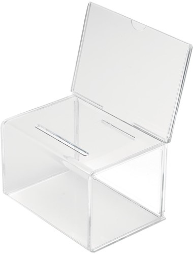 Deflecto ideeënbus met folderhouder, ft 20,5 x 13,5 x 16,5 cm