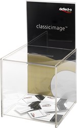 Deflecto ideeënbus met folderhouder, ft 33,8 x 21,5 x 21,3 cm