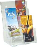 Deflecto folderhouder ft 1/3 A4, 6 opbergvakken