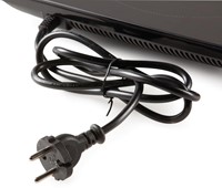 Domo inductiekookplaat, 1 vuur, 2000W, zwart-2