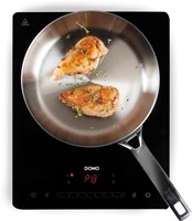 Domo inductiekookplaat, 1 vuur, 2000W, zwart-3