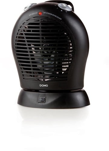 Domo warmeluchtblazer IP21, zwart