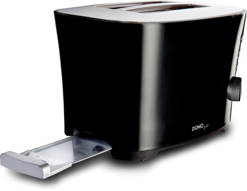 Domo Broodrooster B-Smart, voor 2 sneden brood, zwart-3