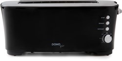 Domo Broodrooster B-Smart, voor 4 sneden brood, zwart