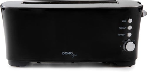 Domo Broodrooster B-Smart, voor 4 sneden brood, zwart