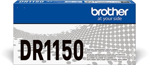 Brother drum, 10.000 pagina's, OEM DR-1150, zwart