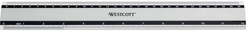 Westcott metalen lat 30 cm