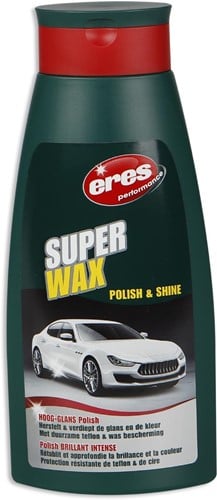 Eres super wax voor auto's Polish & Shine, fles van 500 ml