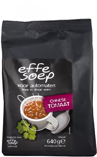 Effe Soep vending, Chinese tomaat, 140 ml, zak van 40 porties