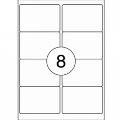 ETIKET RILLSTAB  l/I/K 99.1X67.7MM 800 ST