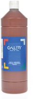 Gallery plakkaatverf, flacon van 1 l, donkerbruin