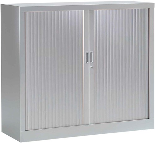 Roldeurkast, ft 100 x 120 x 43 cm, aluminium