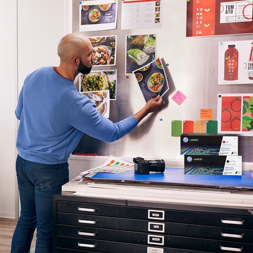 HP toner 220A, 1.800 pagina's, OEM W2203A, magenta-2