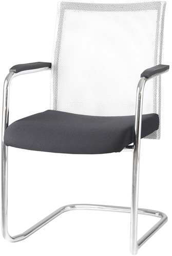 Vergaderstoel Lima HS142 gestoffeerd met netbespanning