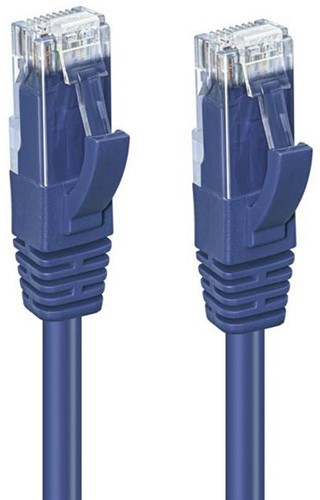 Netwerkkabel UTP CAT6 0,5M Blauw-2
