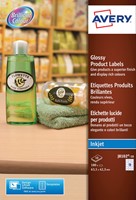 Avery J8102-10 productetiketten ft 63,5 x 42,3 mm, gecoat, 180 etiketten, wit-3