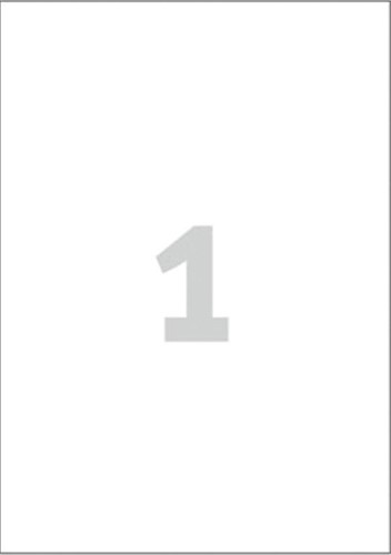 Avery Magneetetiketten, ft 210 x 297 mm, doos van 5 stuks-2