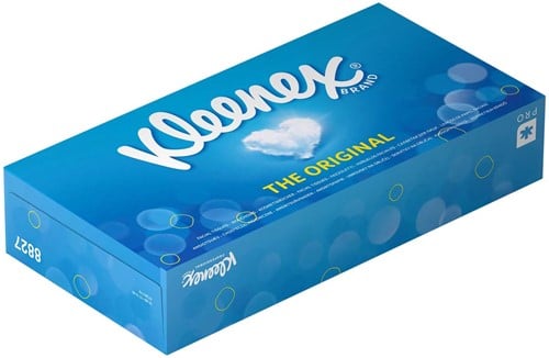 Kleenex papieren zakdoeken, 2-laags, 100 vellen