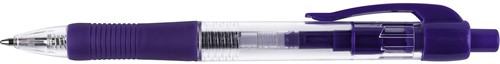 Q-CONNECT balpen, retractable, 0,7 mm, medium punt, blauw