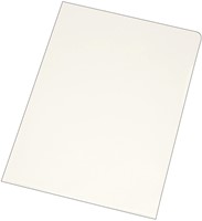 Q-CONNECT L-map, gekorreld, 120 micron, pak van 100 stuks