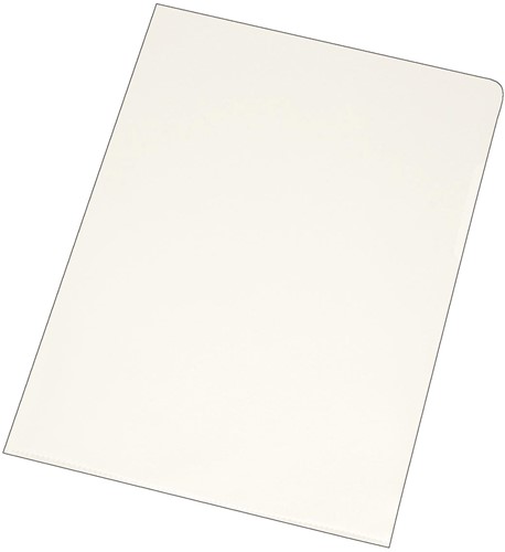 Q-CONNECT L-map, gekorreld, 120 micron, pak van 100 stuks