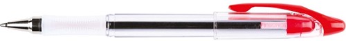 Q-CONNECT Delta balpen, 0,4 mm, medium rood