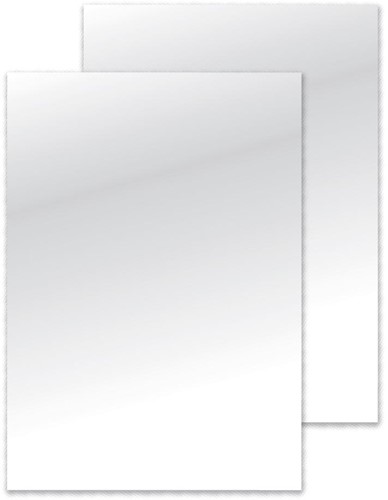 Q-CONNECT covers A4 glanzend wit 250 grams 100 stuks-3