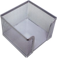 Q-CONNECT memokubus metaal zilver-2