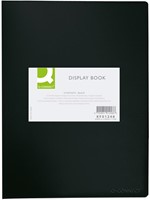 Q-CONNECT showalbum, A4, 10 tassen, zwart