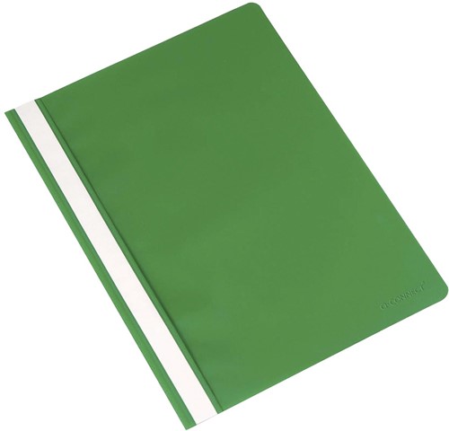 Q-CONNECT snelhechtmap, A4, groen