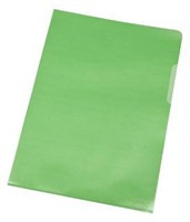 Q-CONNECT L-map, groen, 120 micron, pak van 10 stuks-2