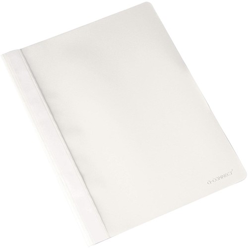 Q-CONNECT snelhechtmap, A4, wit