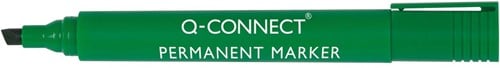 Q-CONNECT permanent marker, 2-5 mm, schuine punt, groen