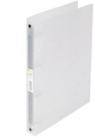 Q-CONNECT ringmap, PP, 4 ringen, 25 mm, transparant-2