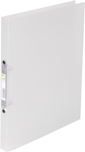 Q-CONNECT ringmap, PP, 2 ringen, 16 mm, transparant