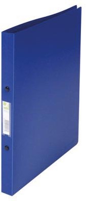 Q-CONNECT ringmap, PP, 2 ringen, 16 mm, donkerblauw-2