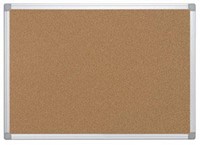 Q-CONNECT kurkbord, met aluminium frame, 60 x 45 cm-1