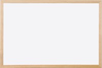 Q-CONNECT whiteboard, met houten frame, melamine, 120 x 90 cm