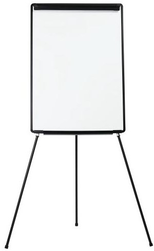 Q-CONNECT flipover, ft 70 x 100 cm, uit staal, niet magnetisch, driepoot-2