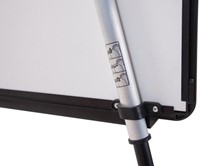 Q-CONNECT flipover, ft 70 x 100 cm, uit staal, niet magnetisch, driepoot-2