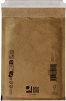 Q-CONNECT luchtkussenenveloppen, bruin, 3-C, 170 x 225 mm, doos van 100 stuks