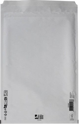 Q-CONNECT luchtkussenenveloppen, wit, 9-I, 320 x 455 mm, doos van 50 stuks